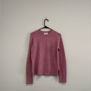 Old Navy Pink Long Sleeve Crew Neck Sweatshirt